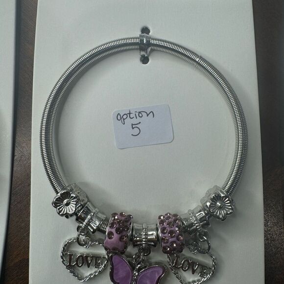 NWT Mint Stretchy Butterfly Bracelets- 7 Options $10 Closet Minimum Purchase - Picture 6 of 7